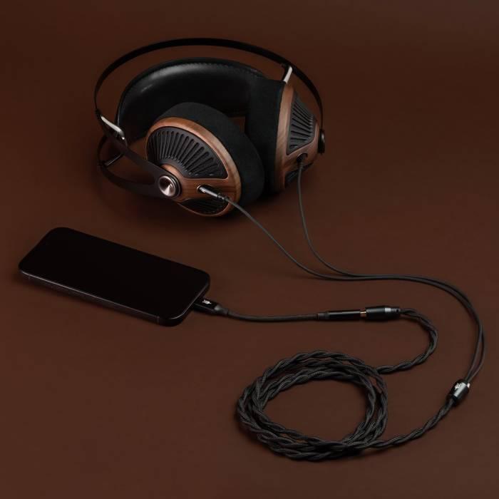 Meze Audio 105 SILVA 有線ヘッドホン ヘッドホン 有線 開放型 オープンタイプ リケーブル対応 50mmダイナミックドライバー ディスクリート設計 メゼオーディオの画像