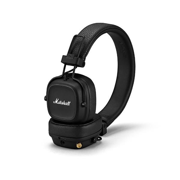 Marshall マーシャル Major IV Black ワイヤレスヘッドホン Bluetooth 密閉型 オンイヤー ヘッドフォン 小型 折り畳み ブラック メジャー4 MAJOR4 国内正規品｜e-earphone｜08