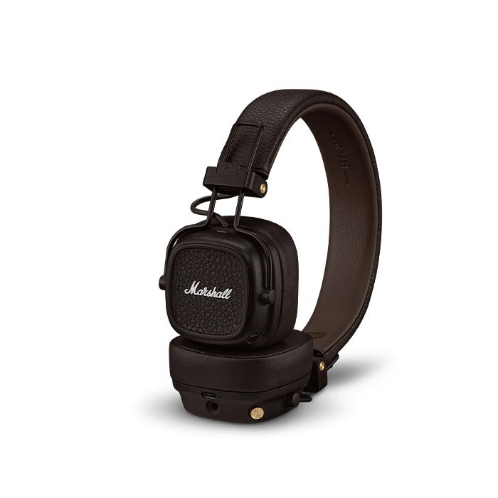 MAJOR Marshall Major V Brown ワイヤレスヘッドホン 折り畳み可能