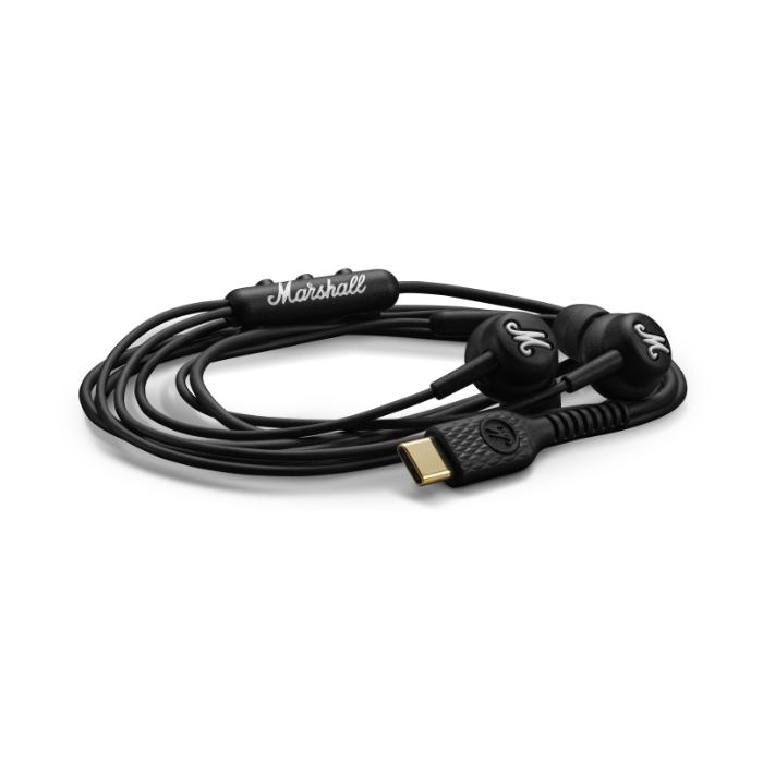 Marshall（マーシャル） Marshall Mode USB-C Black 有線イヤホン