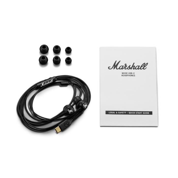 Marshall（マーシャル） Marshall Mode USB-C Black 有線イヤホン