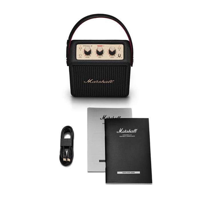 Marshall（マーシャル） Marshall Stockwell III Black and Brass
