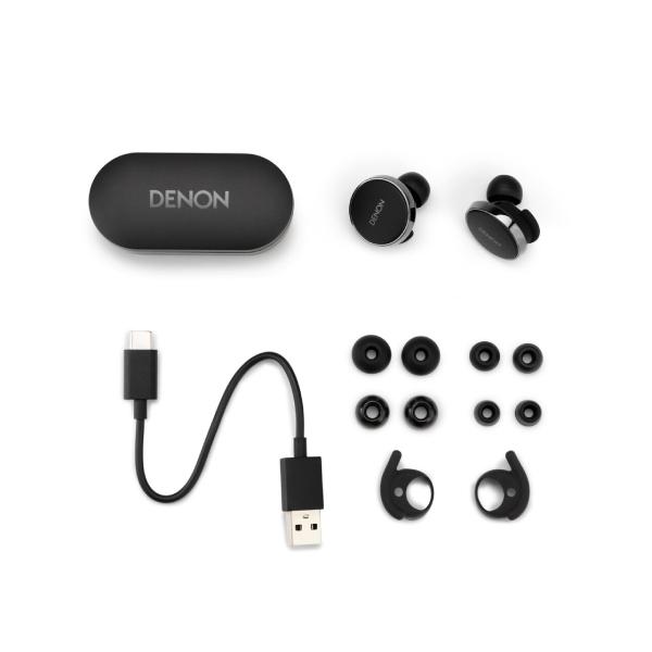 DENON PerL Pro TrueWireless Earbuds (AHC15PLBKEM) デノン ワイヤレスイヤホン Bluetooth ノイズキャンセリング (送料無料)｜e-earphone｜09