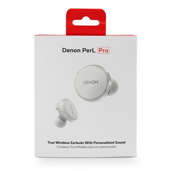 DENON PerL Pro True Wireless Earbuds ホワイト ワイヤレスイヤホン ノイズキャンセリング 重低音 イヤホン Bluetooth(AHC15PLWTEM)｜e-earphone｜08