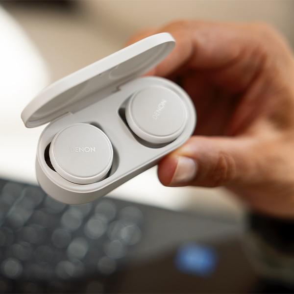 DENON PerL Pro True Wireless Earbuds ホワイト ワイヤレス DENON PerL Pro True Wireless Earbuds ホワイト ワイヤレス