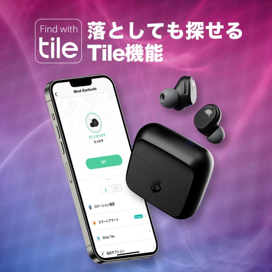 Skullcandy Mod true Black (S2FYWーP740) ワイヤレス イヤホン