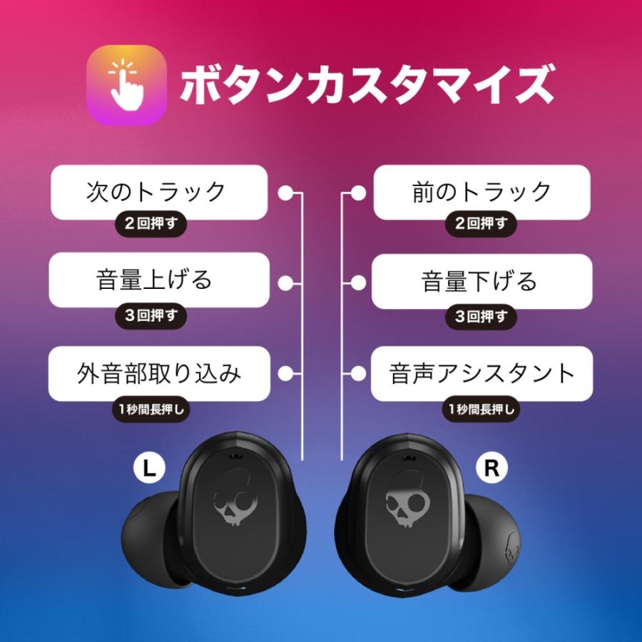 Skullcandy（スカルキャンディー） Skullcandy Mod true Black (S2FYW