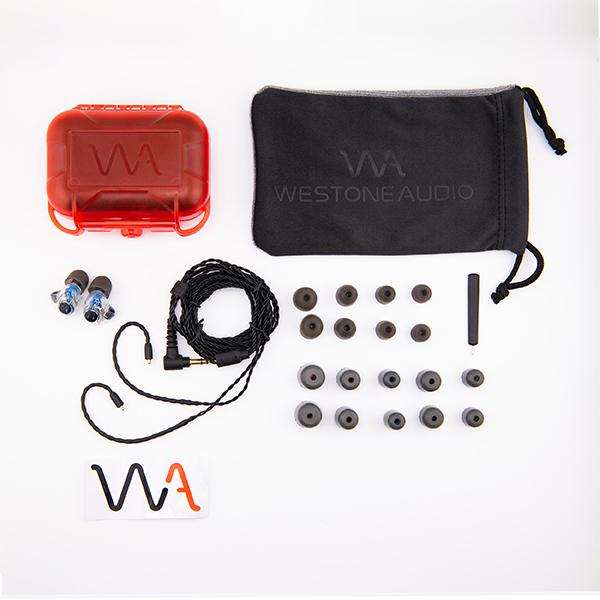Westone Audio AM PRO X20 ウェストンオーディオ 有線イヤホン カナル型 耳掛け型 シュア掛け リケーブル対応 Estron製T2 送料無料の画像