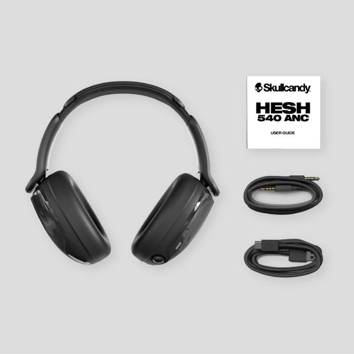 HESH Skullcandy 540 ANC WIRELESS OVER EAR TRUE BLACK【S6HAW-T740