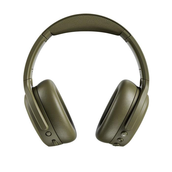 ワイヤレスヘッドホン スカルキャンディ ヘッドホン緑 Skullcandy