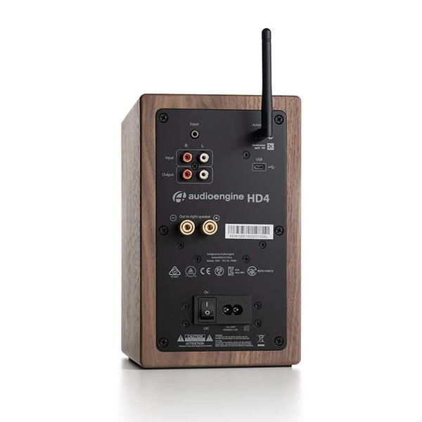 お取り寄せ) Audioengine HD4 ウォールナット aptX HD対応ワイヤレス