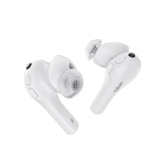 Olive Union Air ホワイト【OU0P030205】集音器 補聴器 ワイヤレス