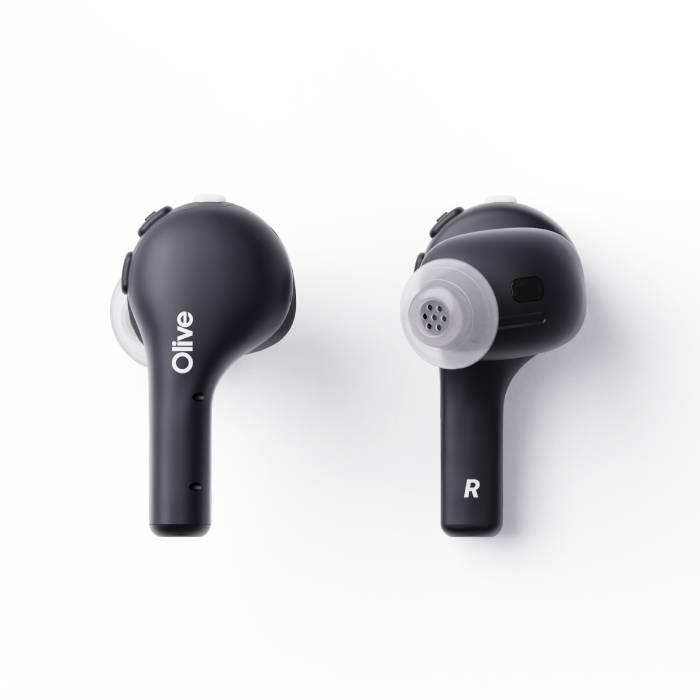 【送料無料】集音器 Olive Air 黒 OU0P030305 Olive Union Air ブラック【OU0P030305】集音器 補聴器 ワイヤレス