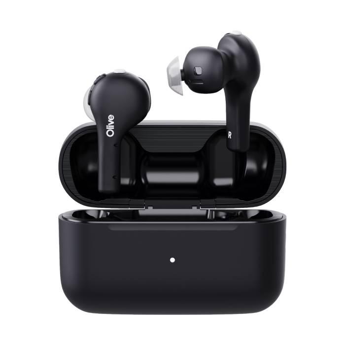 Olive Union Air ブラック【OU0P030305】集音器 補聴器 ワイヤレス