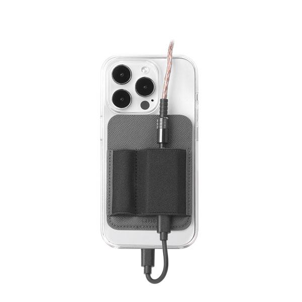 LEPIC ルピーク DAC POCKET Dark Gray マグセーフ対応 USBDAC収納ケース DACアンプ収納 iPhone｜e-earphone｜02
