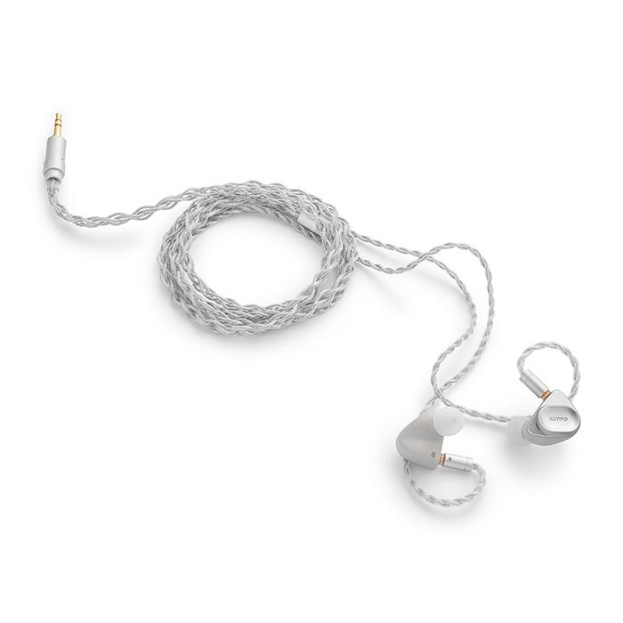 ACTIVO VOLCANO 有線 イヤホン カナル型 リケーブル対応 IEM