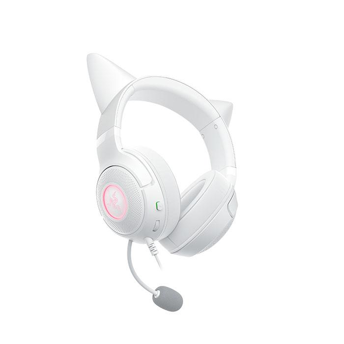 Razer Kraken Kitty V2 White 猫耳 ゲーム用 ヘッドホン ゲーミング