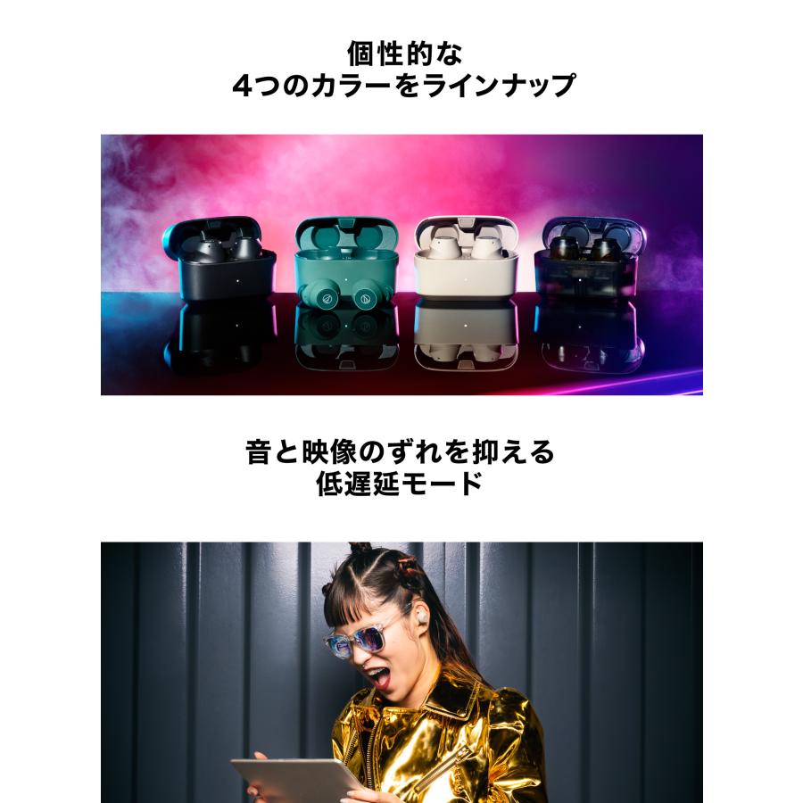 オーディオテクニカ audio-technica ATH-CKS30TW+ 完全 オーディオテクニカ audio-technica ATH-CKS30TW+ 完全