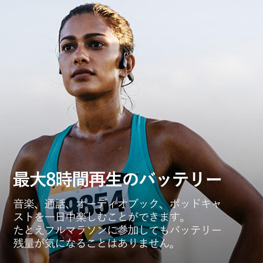 SHOKZ OPENRUN 骨伝導USB-Cタイプ　イヤホン ブルー Shokz ショックス OpenRun USB-C / Mini 骨伝導イヤホン