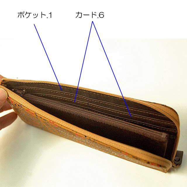 印傳屋（INDEN-YA） 「国宝」と同じ技法による 印伝 印伝長財布 印伝