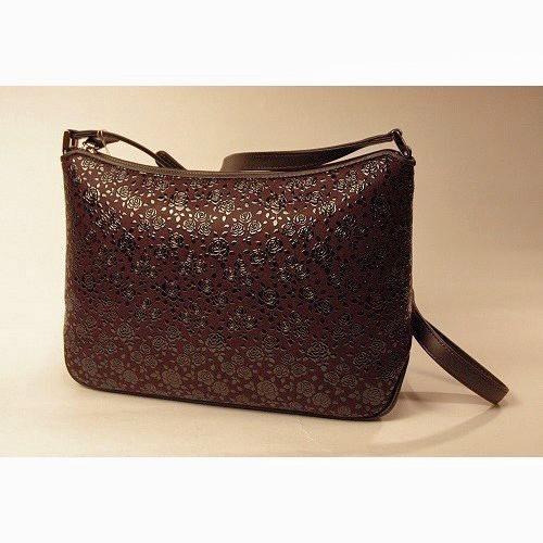 印傳屋（INDEN-YA） 印伝ショルダーバッグ 日本製 手作り 印伝