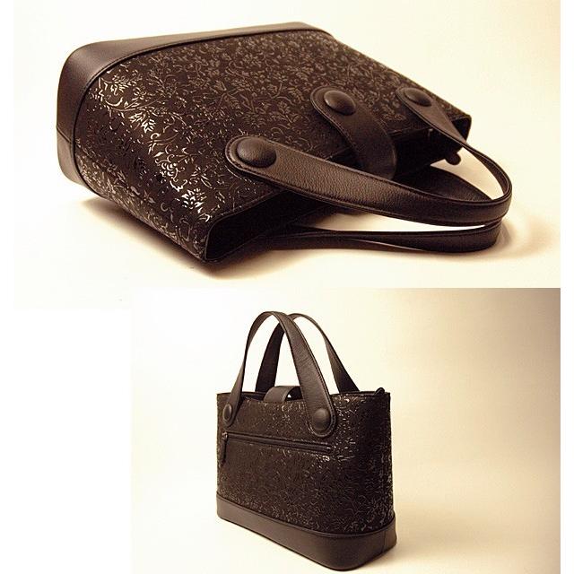 印傳屋（INDEN-YA） 印伝バッグ 印伝 手提げ ハンドバッグ 日本製