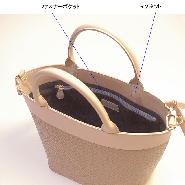 印傳屋（INDEN-YA） 印伝 トートバッグ ショルダーバッグ 印伝