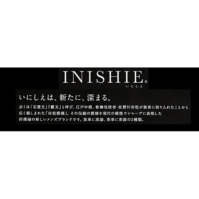 印伝 長財布 いにしえ メンズ ラウンド  束入れ 財布 印傳屋 メンズファッションの画像