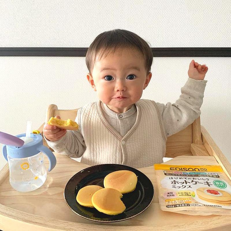 送料無料 エジソンママ 赤ちゃんのからだにやさしい味わい グルテンフリー ベビー間食 ホットケーキミックス 北海道 食品 常温食品 Babycake いいコトたくさん イーエジソン 通販 Yahoo ショッピング