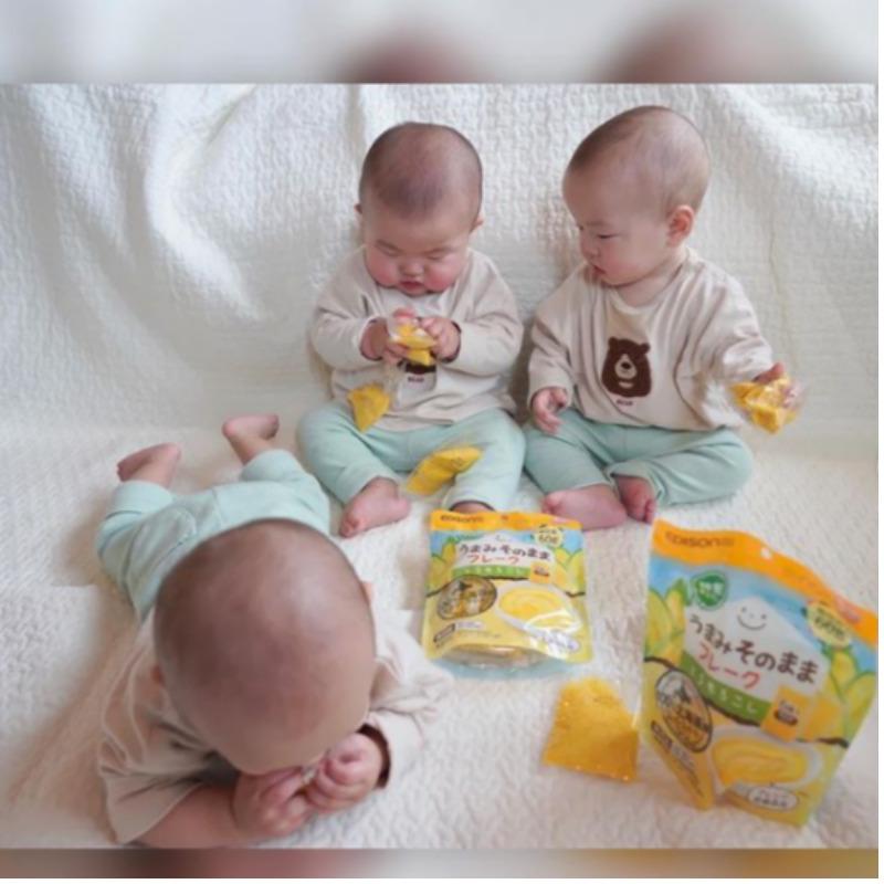 安心お届け エジソンママ 赤ちゃん ベビー離乳食 からだにやさしい とうもろこし100gx3個 さっと溶けるフレークタイプ お湯と混ぜるだけで作れる Con100 3 いいコトたくさん イーエジソン 通販 Yahoo ショッピング