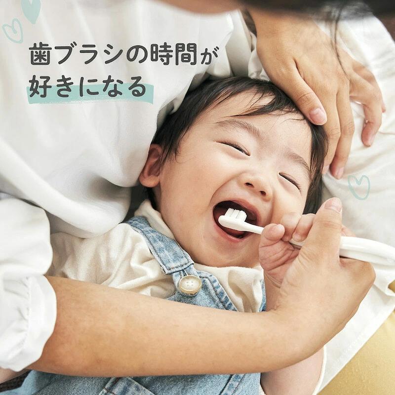 エジソンママ 【仕上げ歯ブラシプレミアム すごふわ】 歯と歯茎に