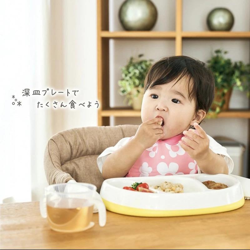 EDISONmama エジソンママ 【深皿プレート】 食べやすい ベビー食器
