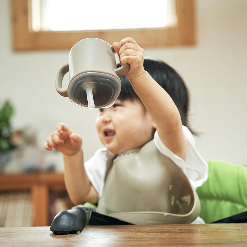 シリコンお食事3点セット】 ボウル コップ エプロン ベビー食器