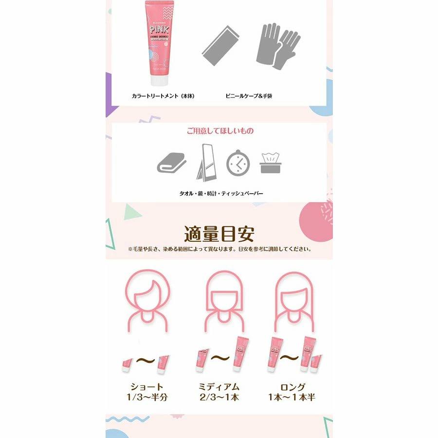 送料無料】 HOLIKA KAMI ティント カラー50ml 短期間だけでヘアカラー