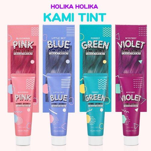 送料無料】 HOLIKA KAMI ティント カラー50ml 短期間だけでヘアカラー