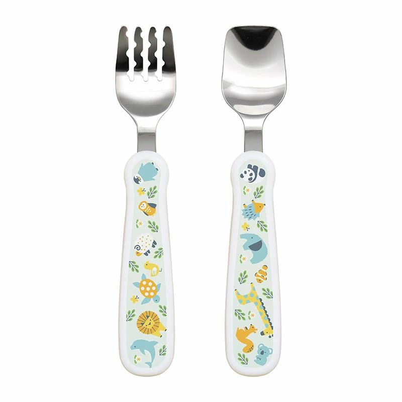 EDISONmama エジソンママ フォークスプーン 日本製【あにまる EDISONmama エジソンママ フォークスプーン 日本製【あにまる