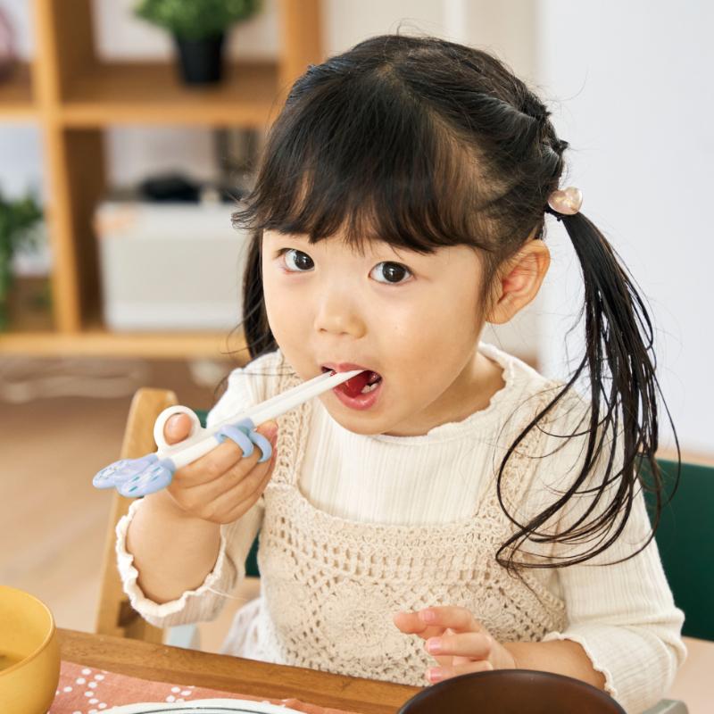 らんえぼ＊お箸×8 EDISON エジソンのお箸I トレーニング箸 【パンダ】 左手用 左利き