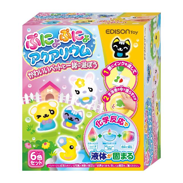 安心お届け エジソンtoy 創意工夫で無限に遊べる 不思議実験 玩具 ぷにょぷにょ 自由研究 工作 かわいいペットと一緒に遊ぼう６色セット キッズ おもちゃ Acua Pet いいコトたくさん イーエジソン 通販 Yahoo ショッピング