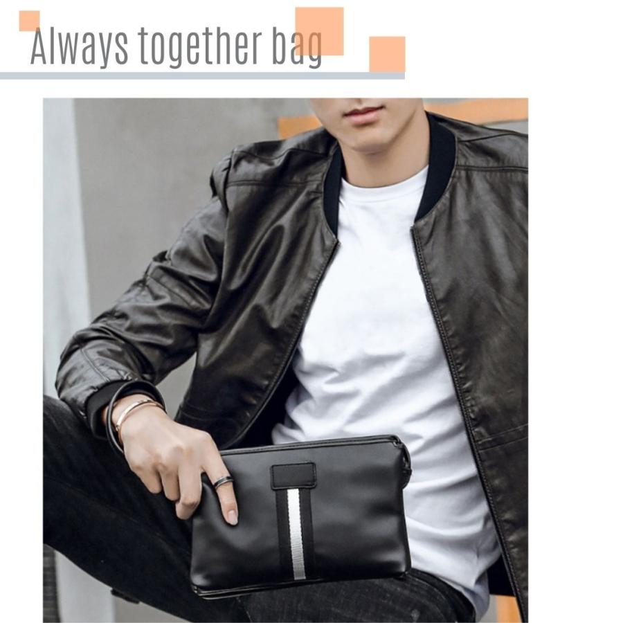 クラッチバッグ セカンドバッグ メンズ シンプル＆クール 紳士用 プレゼント バッグ |  | 02