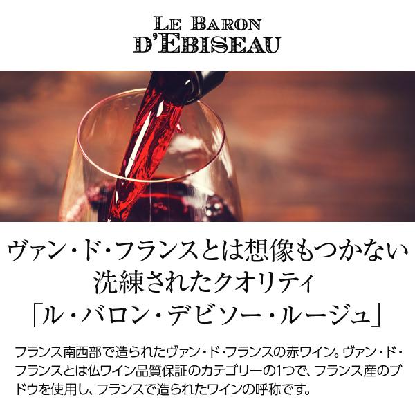 赤ワイン フランス ル バロン デビソー ルージュ 750ml ド ヴァン 16 ランキング総合1位