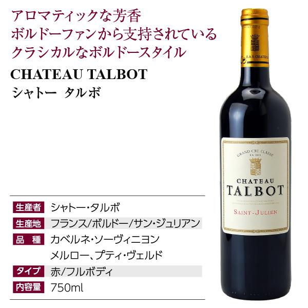 シャトー タルボ 1999 750ml 赤ワイン