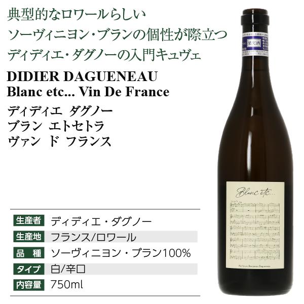 白ワイン ディディエ ダグノー XXI ヴァン ド フランス2021 750ml 白