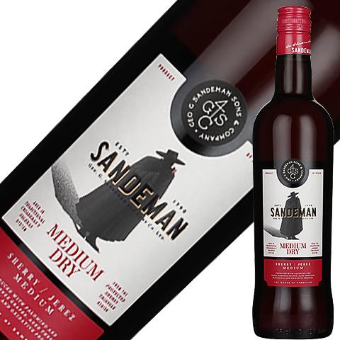 酒精強化 シェリー サンデマン ミデイアム ドライ 750ml : 酒類の総合