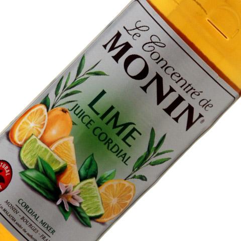 MONIN（モナン） シロップ CORDIAL ライム果汁 シロップ 700ml 割り材