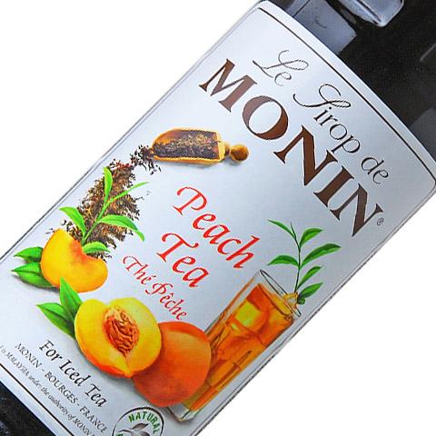 MONIN（モナン） シロップ ピーチティー シロップ 700ml 割り材 : 酒類