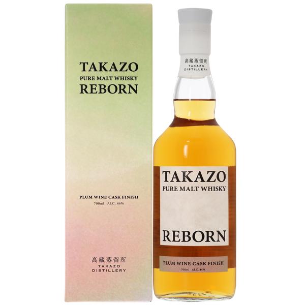 ウイスキー 数量限定 高藏蒸留所 TAKAZO PURE MALT WHISKY REBORN PLUM