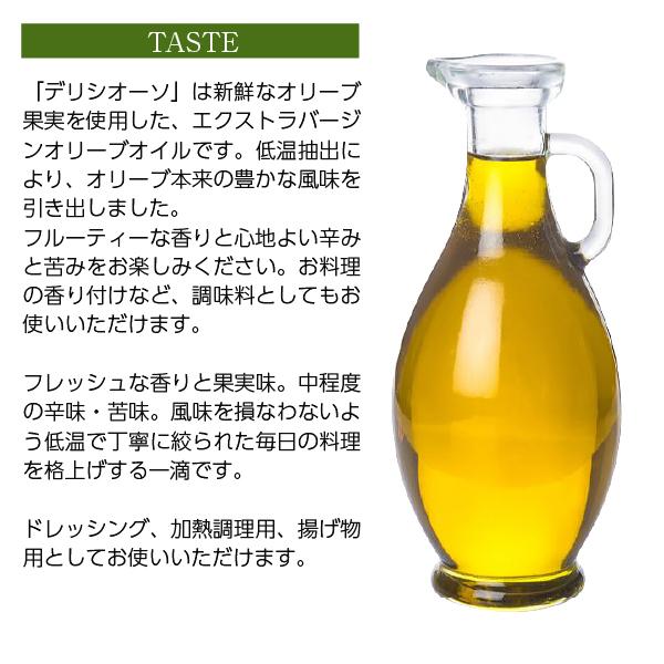ポイント3倍 オリーブオイル デリシオーソ エキストラバージン オリーブオイル 1000ml (1L) ペットボトル PET 2本セット 送料無料 包装不可 同梱不可 |  | 04