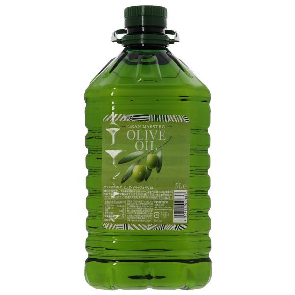 オリーブオイル グラン マエストロ ピュア 5000ml (5L) ペットボトル