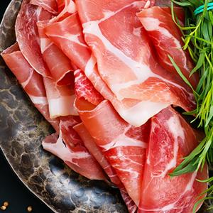 スペイン産 生ハム ハモンセラーノ 14ヶ月熟成 100g 3パックセット 食品 送料無料 クール代込 包装不可 |  | 01