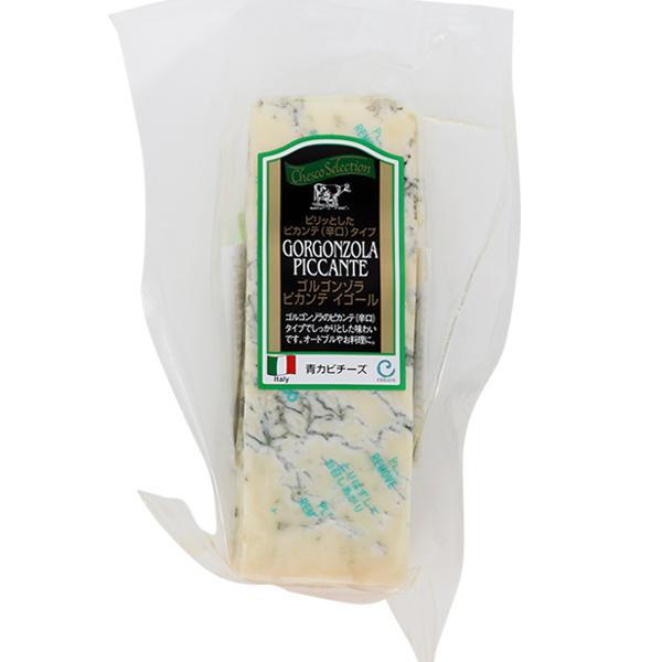 ポイント3倍 イタリア産 青カビタイプ チーズ イゴール ゴルゴンゾーラ ピカンテ 約100g （90g〜110g） 食品 要クール便 包装不可 ワインと同梱可
